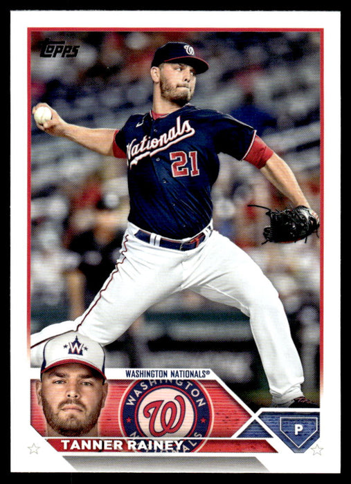 Tanner Rainey 2023 Topps Series 1 Base Front of Card