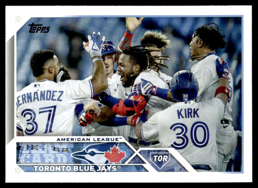 Toronto Blue Jays 2023 Topps Series 1 Base Front of Card