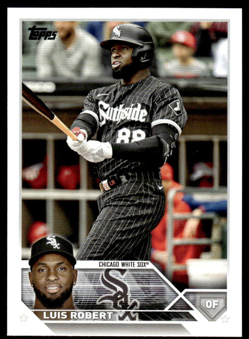 Luis Robert 2023 Topps Series 1 Base Front of Card