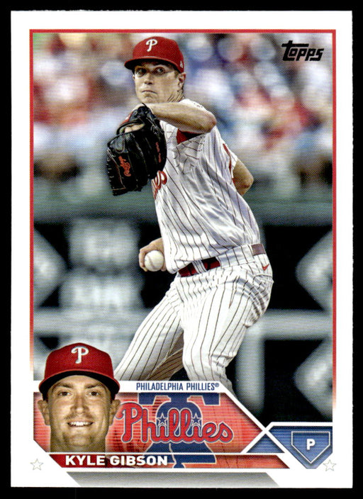 Kyle Gibson 2023 Topps Series 1 Base Front of Card