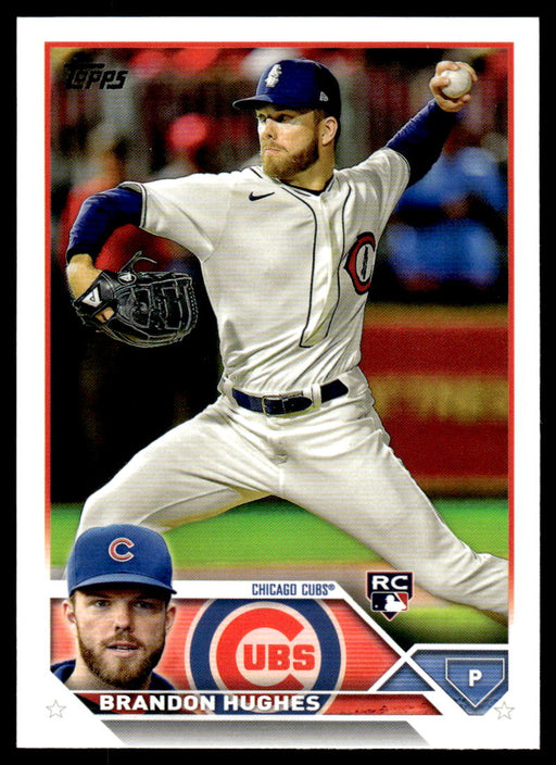 Brandon Hughes 2023 Topps Series 1 Base Front of Card