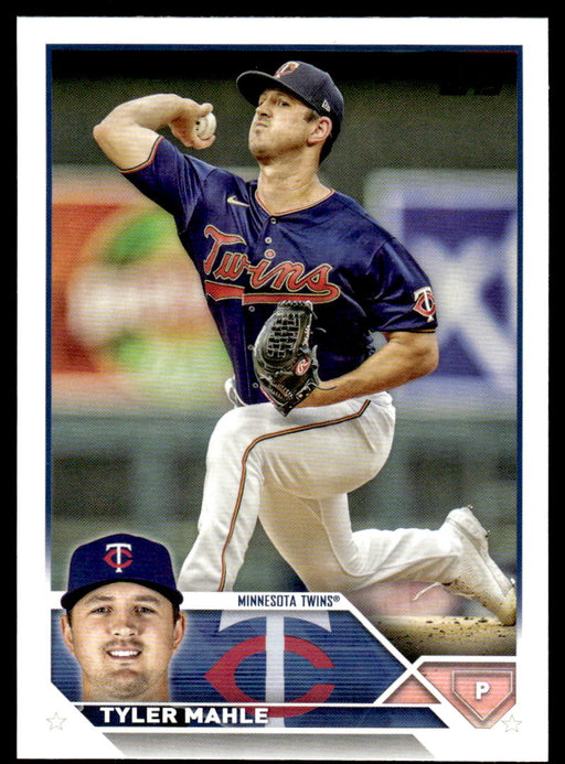 Tyler Mahle 2023 Topps Series 1 Base Front of Card