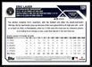 Eric Lauer 2023 Topps Series 1 Base Back of Card