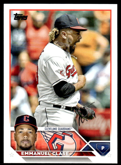 Emmanuel Clase 2023 Topps Series 1 Base Front of Card