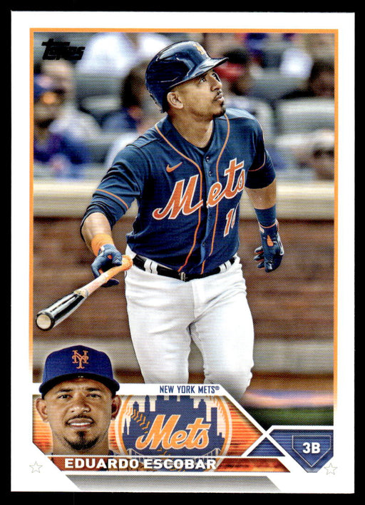 Eduardo Escobar 2023 Topps Series 1 Base Front of Card