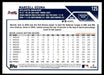 Marcell Ozuna 2023 Topps Series 1 Base Back of Card