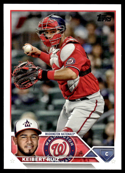 Keibert Ruiz 2023 Topps Series 1 Base Front of Card