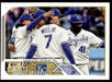 Kansas City Royals 2023 Topps Series 1 Base Front of Card