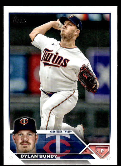 Dylan Bundy 2023 Topps Series 1 Base Front of Card