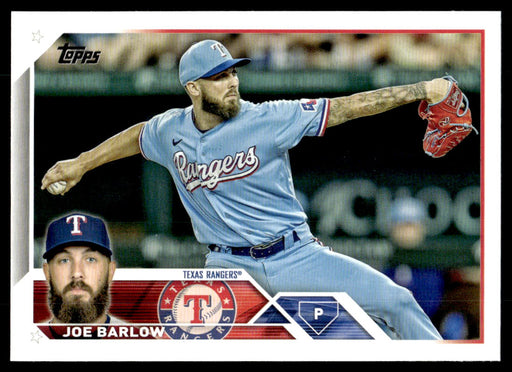 Joe Barlow 2023 Topps Series 1 Base Front of Card