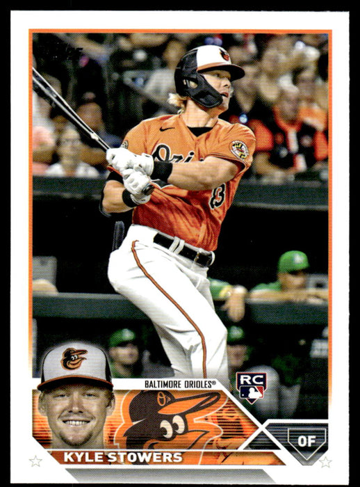 Kyle Stowers 2023 Topps Series 1 Base Front of Card