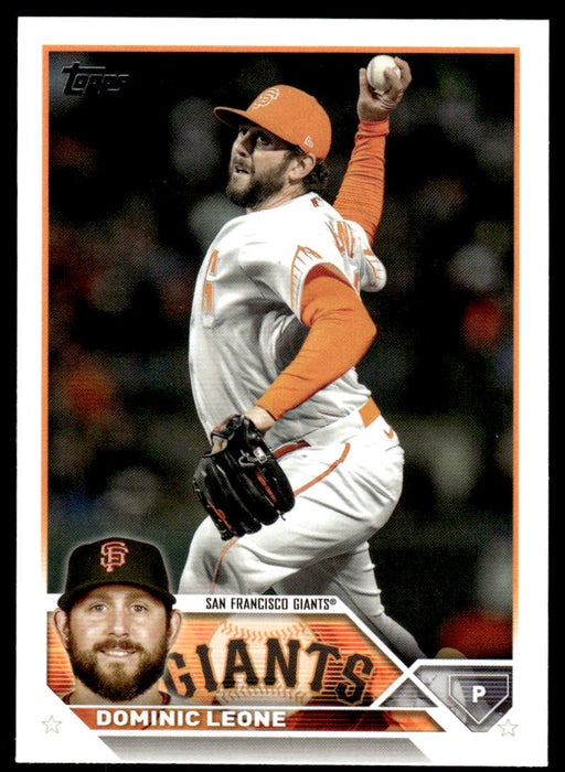 Dominic Leone 2023 Topps Series 1 Base Front of Card