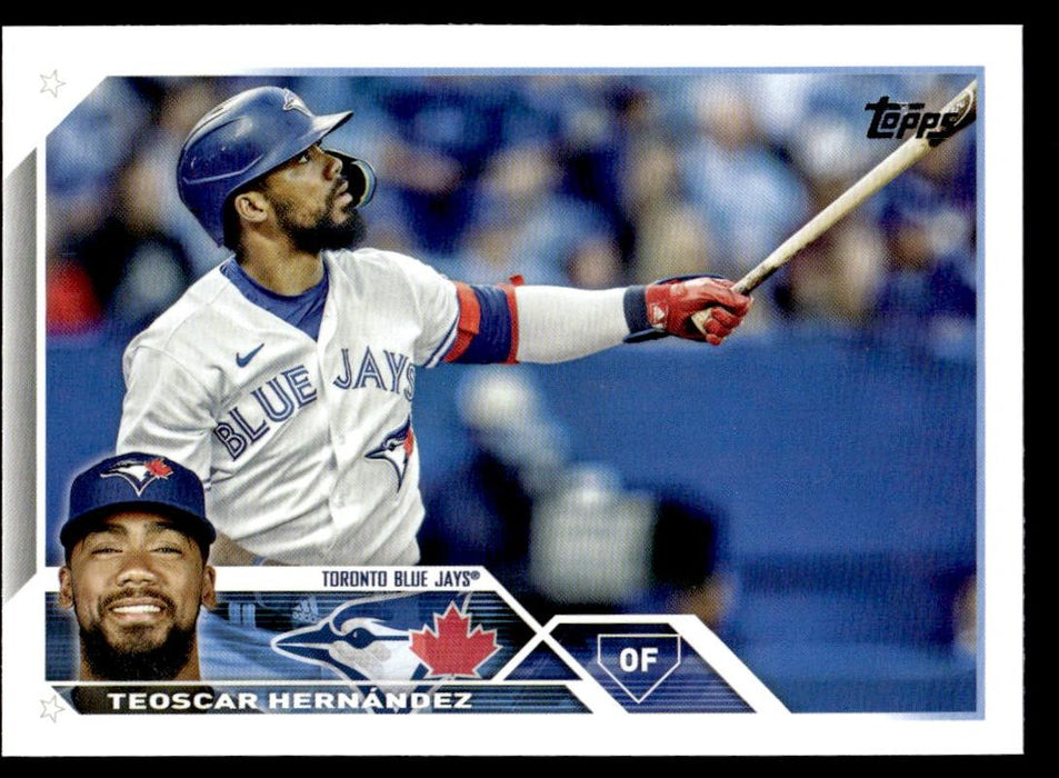 Teoscar Hernandez 2023 Topps Series 1 Base Front of Card