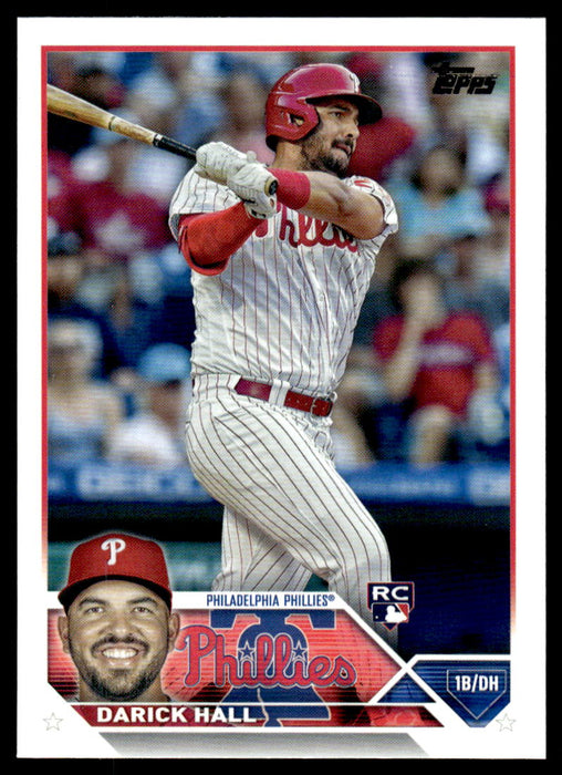 Darick Hall 2023 Topps Series 1 Base Front of Card