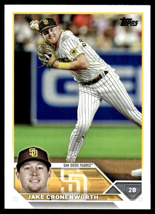 Jake Cronenworth 2023 Topps Series 1 Base Front of Card