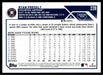 Ryan Pressly 2023 Topps Series 1 Base Back of Card