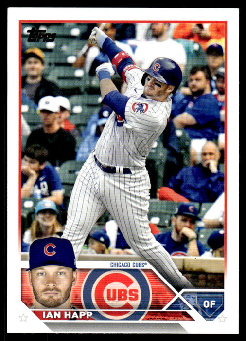 Ian Happ 2023 Topps Series 1 Base Front of Card