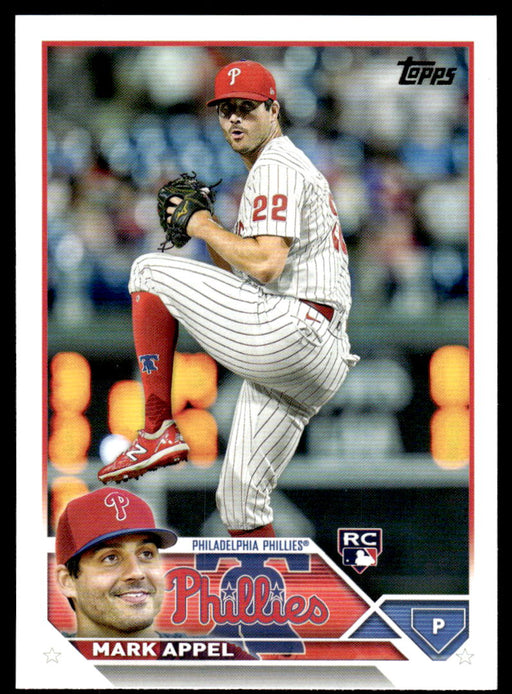 Mark Appel 2023 Topps Series 1 Base Front of Card