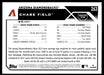 Arizona Diamondbacks 2023 Topps Series 1 Base Back of Card