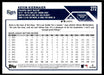 Kevin Kiermaier 2023 Topps Series 1 Base Back of Card