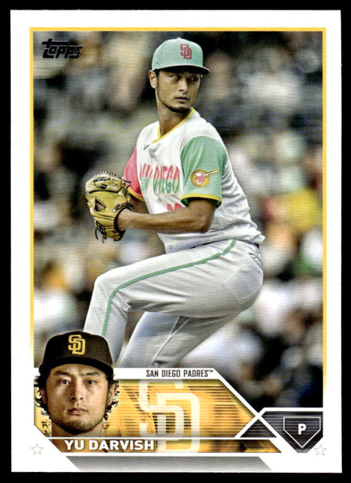 Yu Darvish 2023 Topps Series 1 Base Front of Card