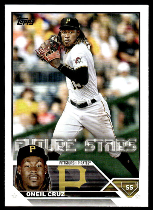 Oneil Cruz 2023 Topps Series 1 Base Front of Card