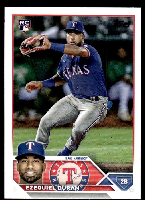 Ezequiel Duran 2023 Topps Series 1 Base Front of Card