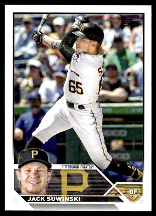 Jack Suwinski 2023 Topps Series 1 Base Front of Card