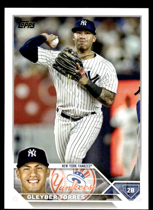 Gleyber Torres 2023 Topps Series 1 Base Front of Card