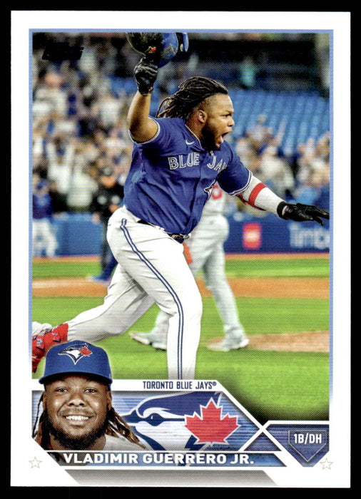 Vladimir Guerrero Jr. 2023 Topps Series 1 Base Front of Card