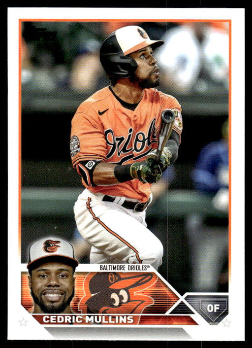 Cedric Mullins 2023 Topps Series 1 Base Front of Card