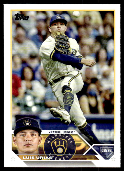 Luis Urias 2023 Topps Series 1 Base Front of Card