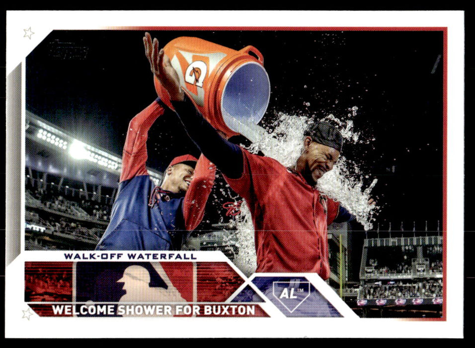 Byron Buxton 2023 Topps Series 1 Base Front of Card