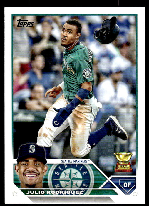 Julio Rodríguez 2023 Topps Series 1 Base Front of Card