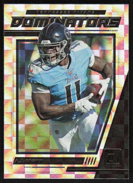 A.J. Brown 2021 Donruss Dominators # D37 Tennessee Titans - Collectible Craze America