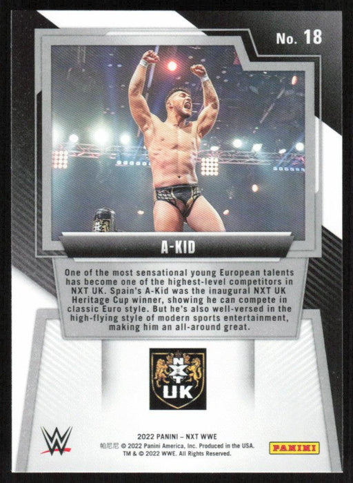 A-Kid 2022 Panini NXT WWE # 18 RC Base NXT UK - Collectible Craze America