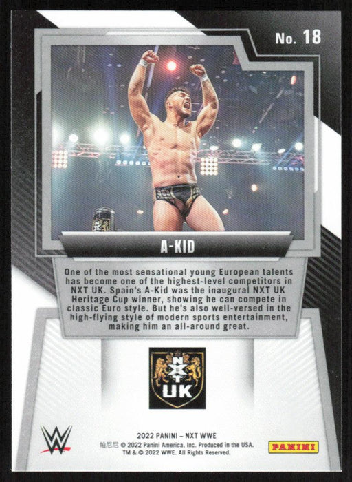 A-Kid 2022 Panini NXT WWE # 18 RC Base NXT UK - Collectible Craze America