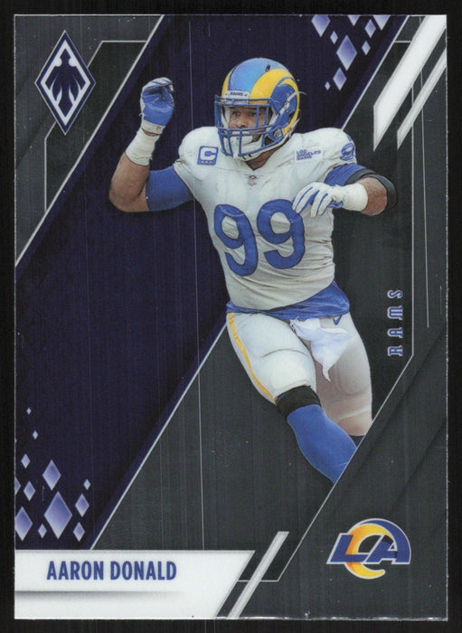 Aaron Donald 2021 Panini Phoenix # 49 Los Angeles Rams Base - Collectible Craze America