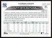 Aaron Hicks 2022 Topps Series 2 # 497 Advanced Stats 113/300 New York Yankees - Collectible Craze America