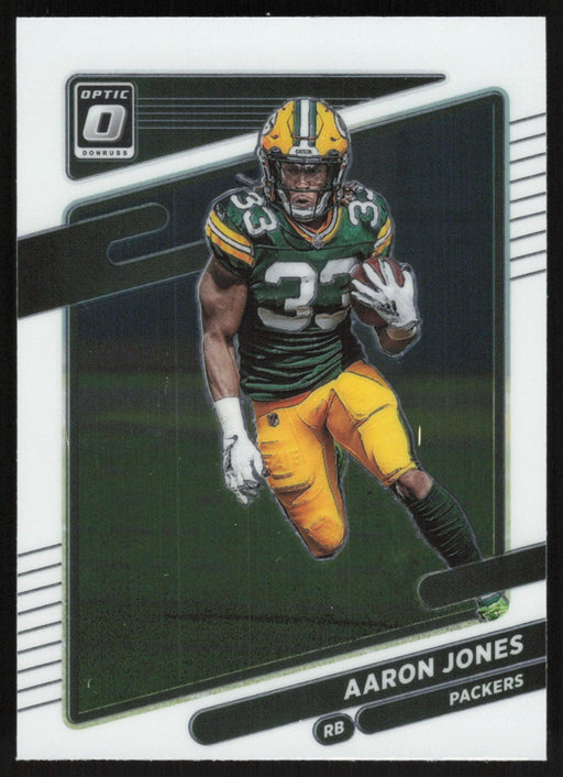 Aaron Jones 2021 Donruss Optic # 91 Green Bay Packers - Collectible Craze America