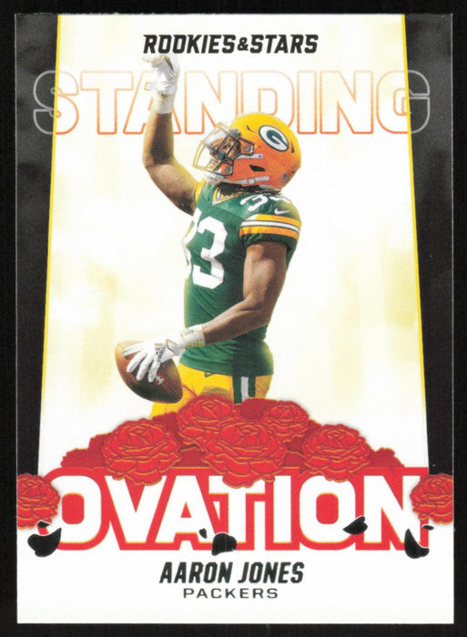 Aaron Jones 2021 Panini Rookie & Stars # SO-13 Standing Ovation Green Bay Packers - Collectible Craze America