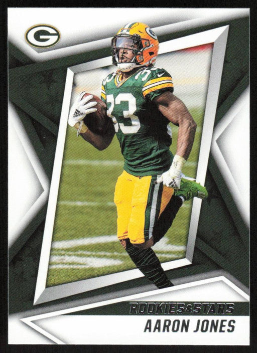 Aaron Jones 2021 Panini Rookies & Stars # 60 Green Bay Packers Base - Collectible Craze America