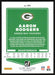 Aaron Rodgers 2021 Donruss Football # 155 Green Bay Packers Image Variation Base - Collectible Craze America