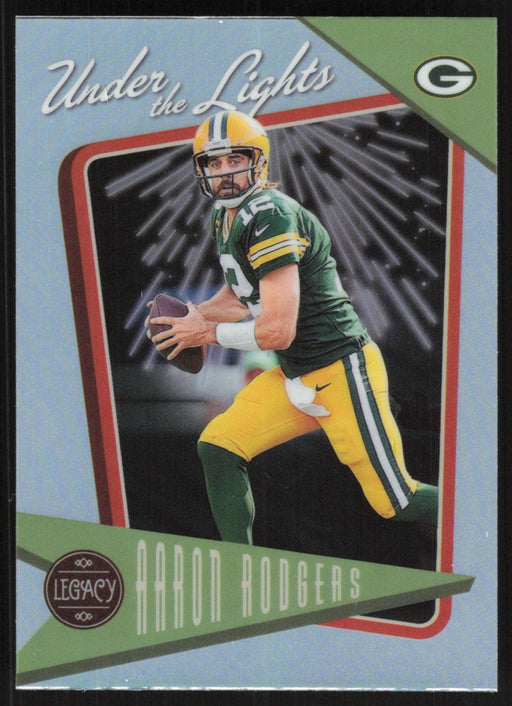 Aaron Rodgers 2022 Panini Legacy Under the Lights # UL-25 Green Bay Packers - Collectible Craze America