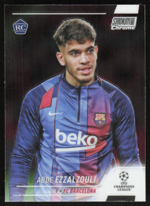 Abde Ezzalzouli 2021 Topps Stadium Club Chrome UEFA Champions League # 61 RC FC Barcelona Base - Collectible Craze America