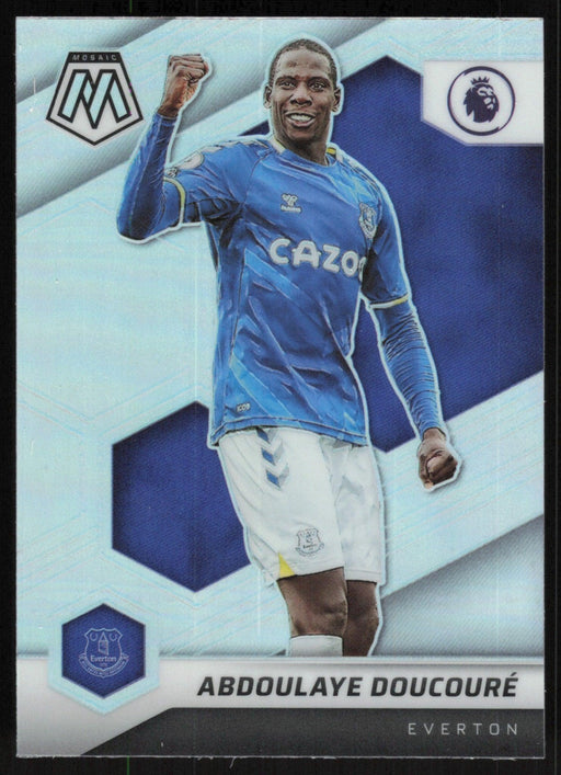 Abdoulaye Doucoure 2021 Panini Mosaic Premier League # 161 Silver Prizm Everton - Collectible Craze America