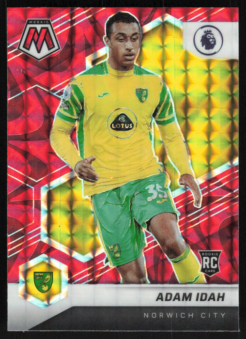 Adam Idah 2021 Panini Mosaic Premier League # 91 RC Reactive Red Norwich City - Collectible Craze America