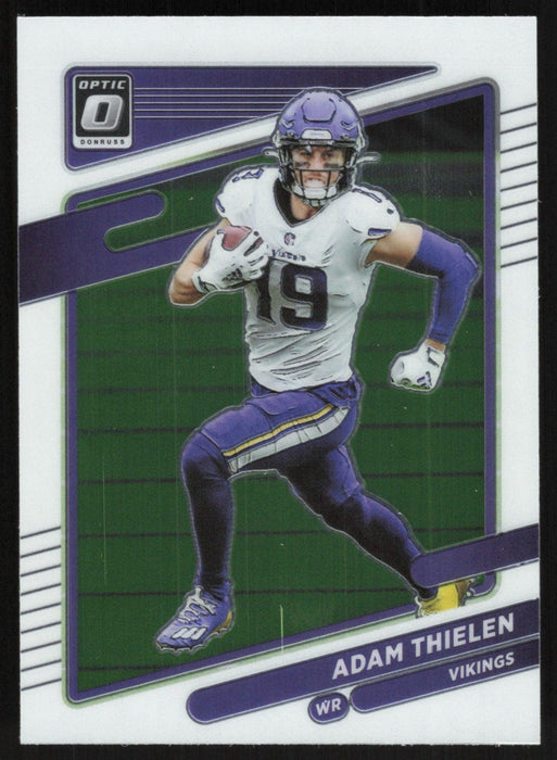 Adam Thielen 2021 Donruss Optic # 94 Minnesota Vikings - Collectible Craze America