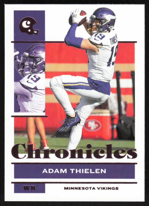 Adam Thielen 2021 Panini Chronicles # 53 Pink Minnesota Vikings - Collectible Craze America