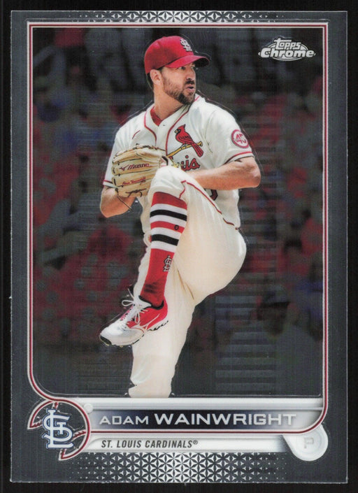 Adam Wainwright 2022 Topps Chrome Baseball # 52 St. Louis Cardinals Base - Collectible Craze America